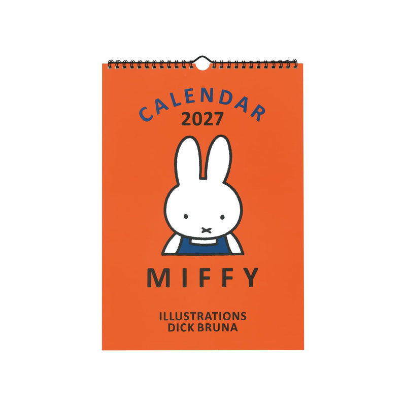 SQUARE Miffy 2027 Wall Calendar Red 32BCA-8