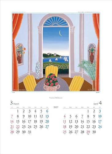 Todan 2027 Wall Calendar Thomas McKnight CL27-1051