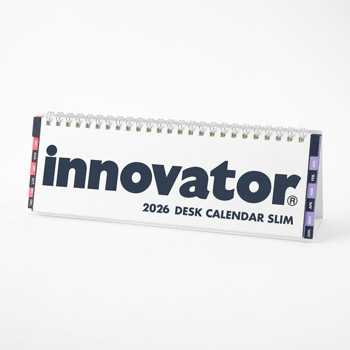 Innovator 2026 Desk Calendar Slim 31400006