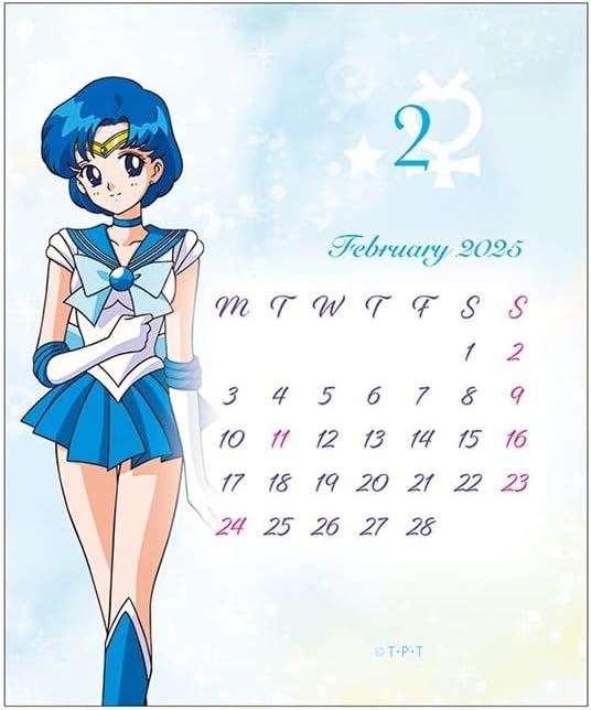 Toei Animatio Pretty Guardian Sailor Moon 2025 Acrylic Stand Calendar CL-019