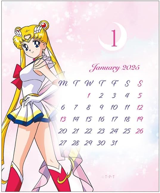 Toei Animatio Pretty Guardian Sailor Moon 2025 Acrylic Stand Calendar CL-019