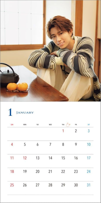 Hagoromo Hideharu Suzuki 2026 Wall Calendar CL26-0323