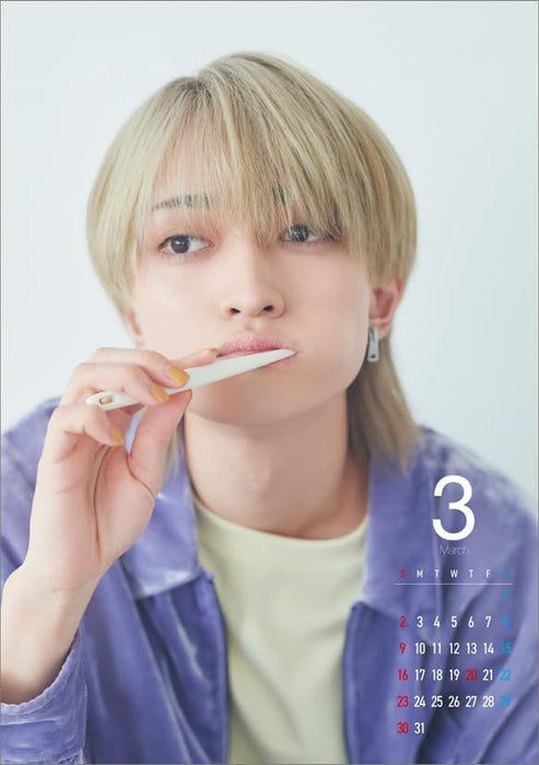 Hagoromo Hiroki Ishibashi 2025 Desk Calendar CL25-0319