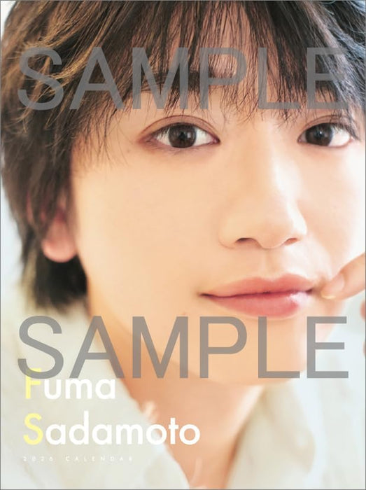 Hagoromo Fuma Sadamoto 2026 Desk Calendar CL26-0316