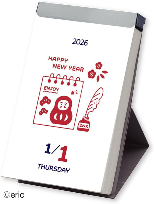 New Japan Calendar 2026 Page-A-Day Calendar eric NK4400