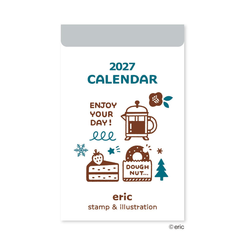 Gakken Sta:Ful 2027 Calendar Moomin Wall Calendar Little My Easy-to-Read AM16015