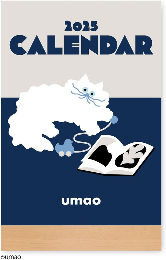 New Japan Calendar 2025 Desk Calendar umao NK4114