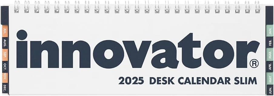 Innovator 2025 Desk Calendar Slim 31353006