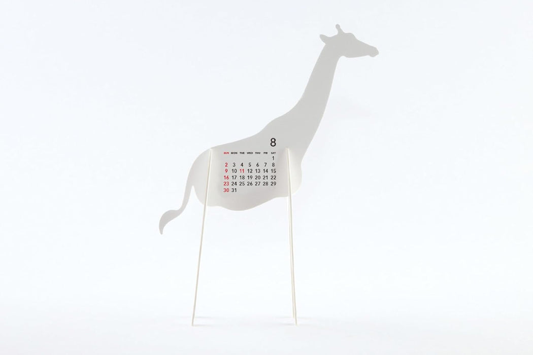 good morning 2026 desk calendar zoo 2241