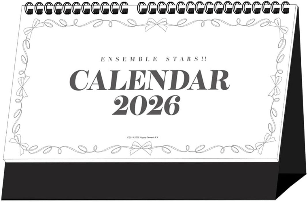 Ensky Ensemble Stars!! 2026 Desk Calendar 13 x 25cm CL-042