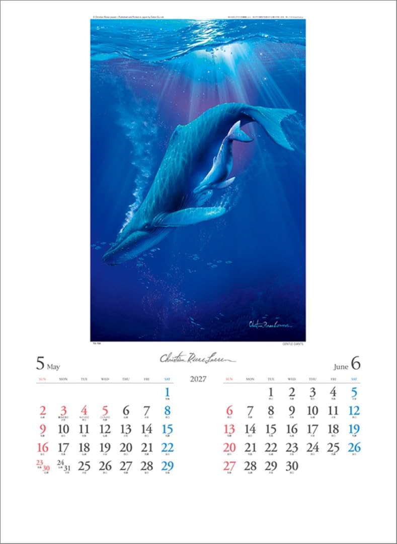 Todan 2027 Wall Calendar Christian Riese Lassen CL27-1054