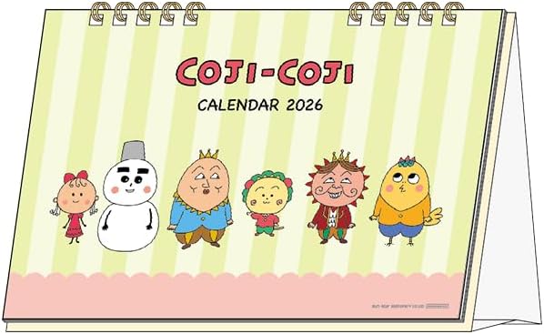 Sun-Star Stationery Coji-Coji 2026 Desk Calendar Sakura Momoko Theater Coji-Coji S8521646
