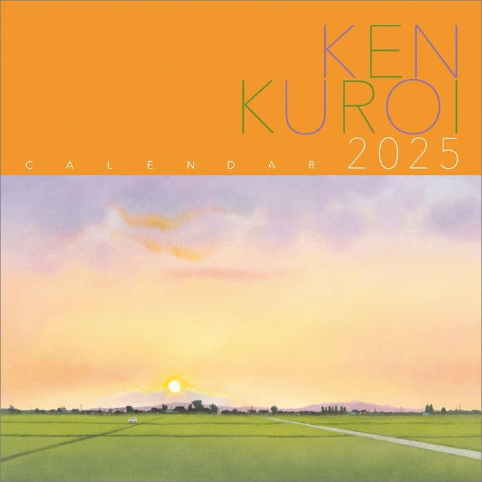 KS Hanbai Wall Calendar Ken Kuroi 2025 Calendar CL25-0497