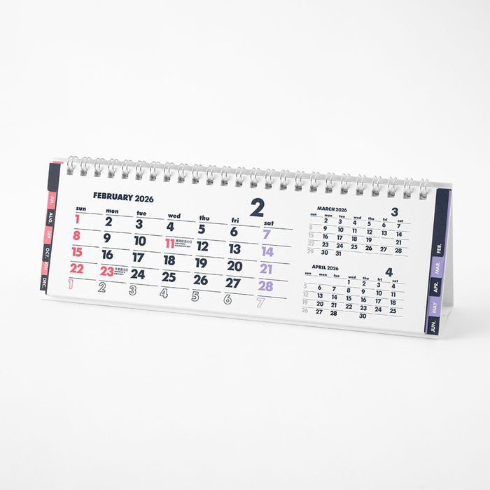 Innovator 2026 Desk Calendar Slim 31400006
