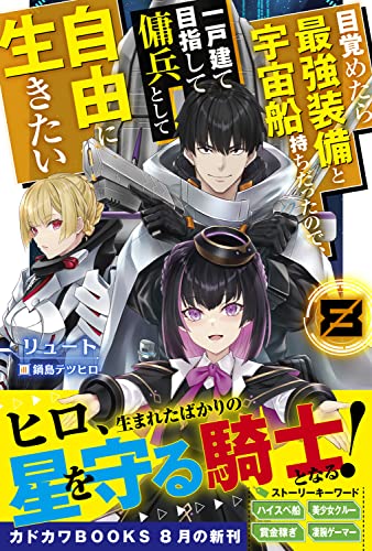 Mezametara Saikyou Soubi to Uchuusen-mochi Datta no de, Ikkodate Mezashite Youhei Toshite Jiyuu ni Ikitai 8 (Light Novel)