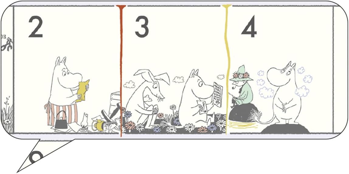 2025 Moomin Comic Design Calendar No.183