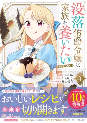 Botsuraku Hakushaku Reijou wa Kazoku wo Yashinaitai @COMIC 4