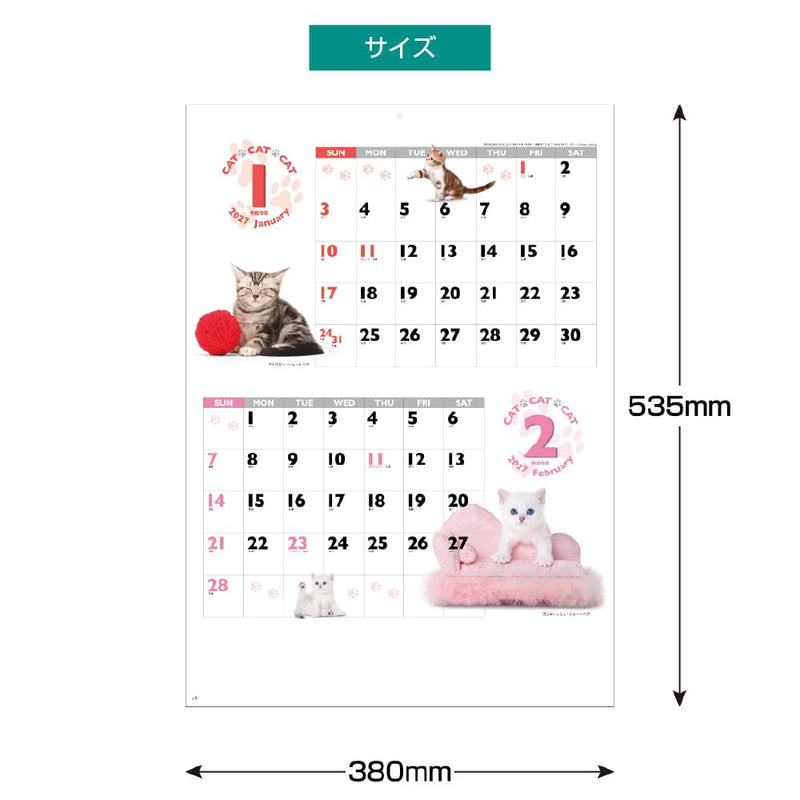 Eco Wall & Desk Calendar 2027 A5 E106
