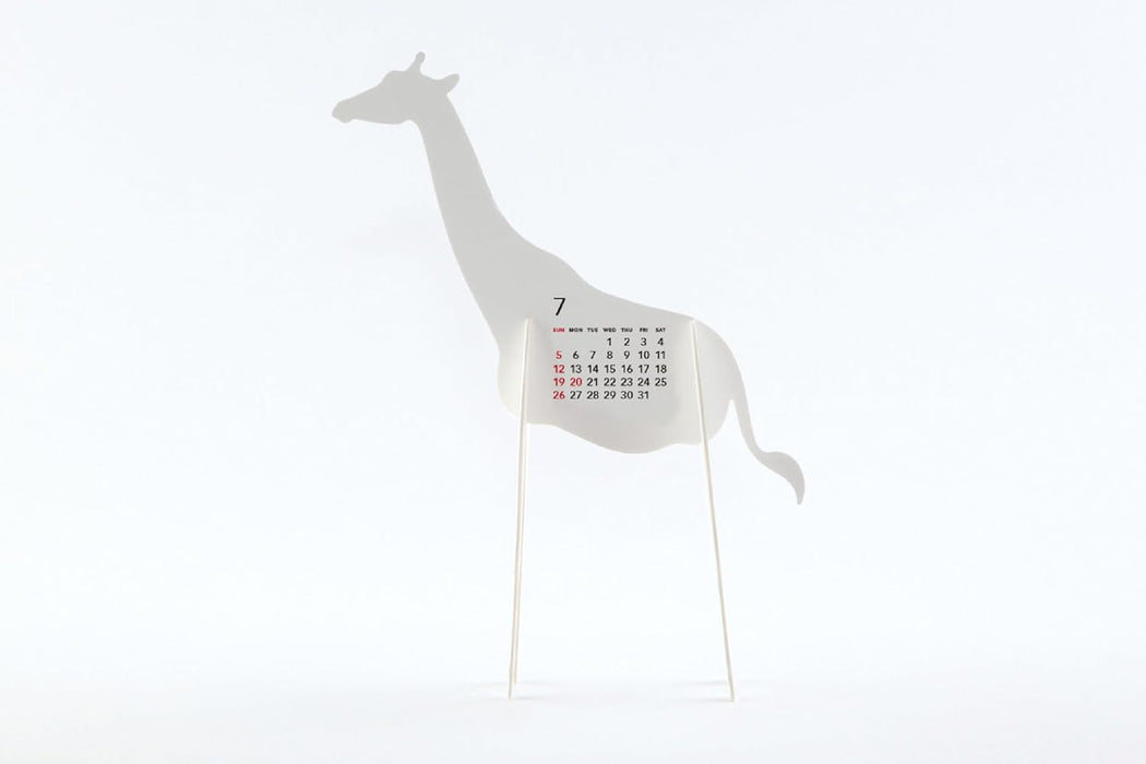 good morning 2026 desk calendar zoo 2241