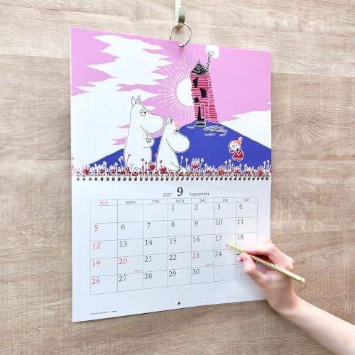 Midori 2027 Desk Calendar Seasonal Views Calendar - Scenic Design 31416006