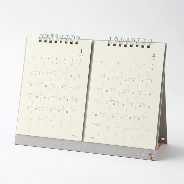 Midori 2026 Desk Calendar MD Calendar Twin 31390006