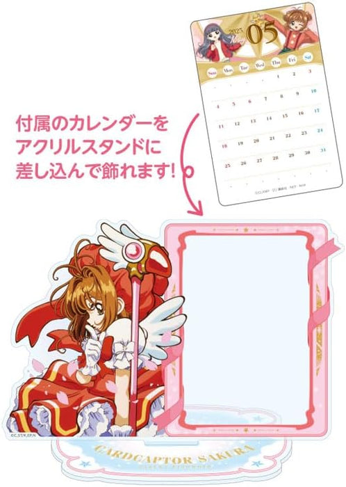 Ensky Cardcaptor Sakura 2025 Acrylic Stand Desk Calendar CL-044