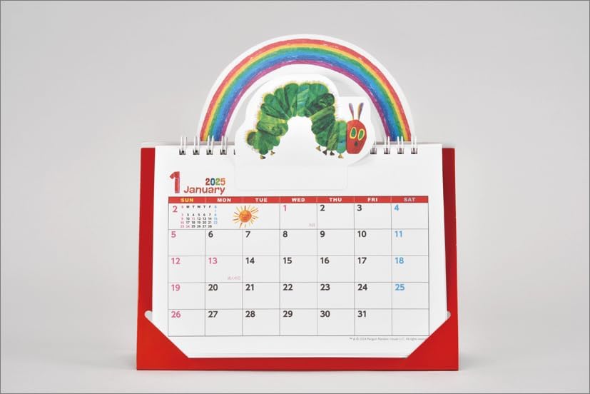 KS Hanbai 2025 Desk Calendar Eric Carle Popup Calendar CL25-0500