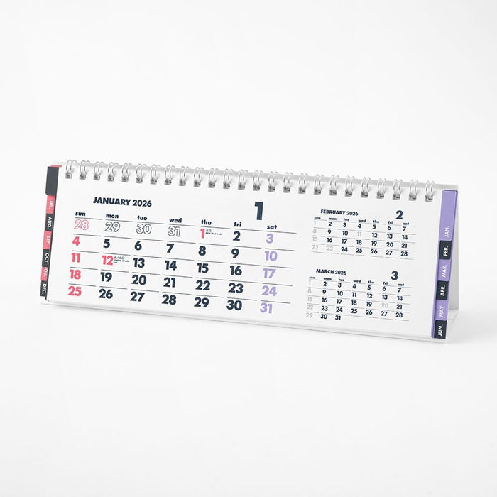 Innovator 2026 Desk Calendar Slim 31400006