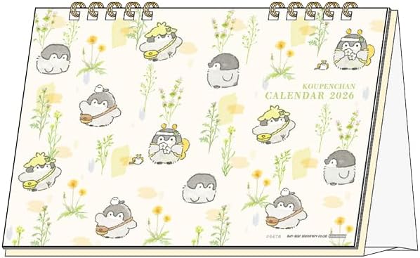 Sun-Star Stationery Koupen-chan 2026 Desk Calendar Koupen-chan S8521620