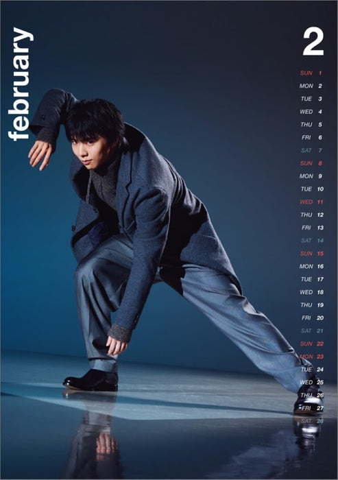 Hagoromo Yuzuru Hanyu 2026 Desk Calendar CL26-0558