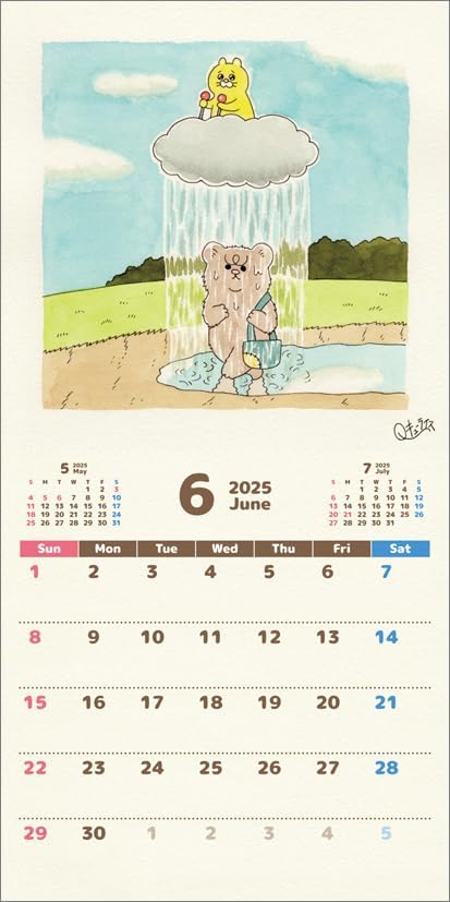 Higuma 2025 Calendar CL25-0130