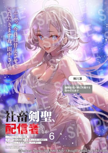 Shachiku Kensei, Haishinsha ni Naru - Black Guild Kaishain, Ukkari Kaishayou Kaisen de S-kyuu Monster wo Aite ni Musou suru Tokoro wo Zenkoku Haishin shiteshimau - 6 (Light Novel)