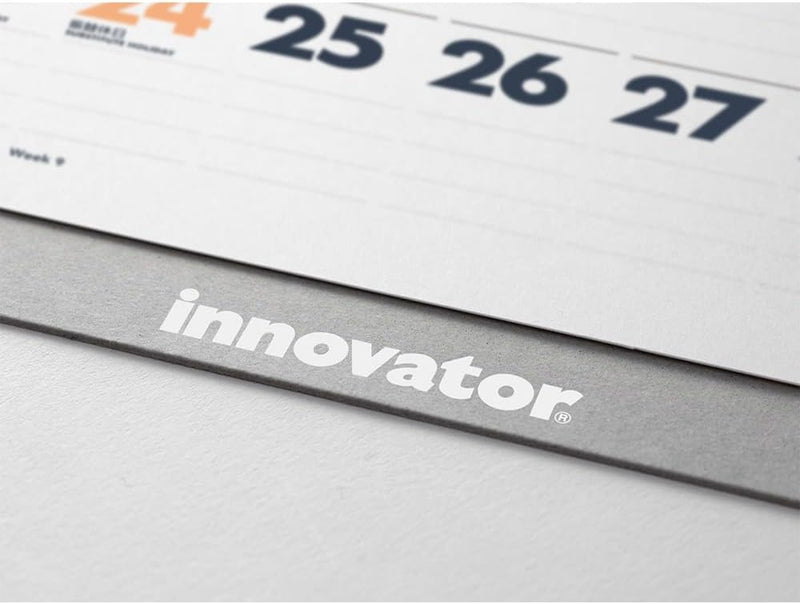 Innovator 2025 Wall Calendar 3-Month 31357006
