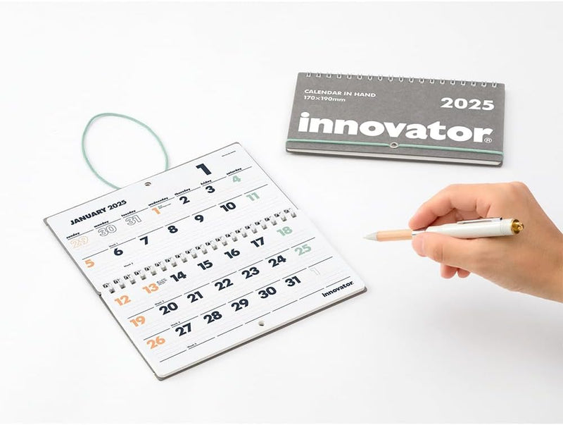 Innovator 2025 Calendar In Hand 31356006