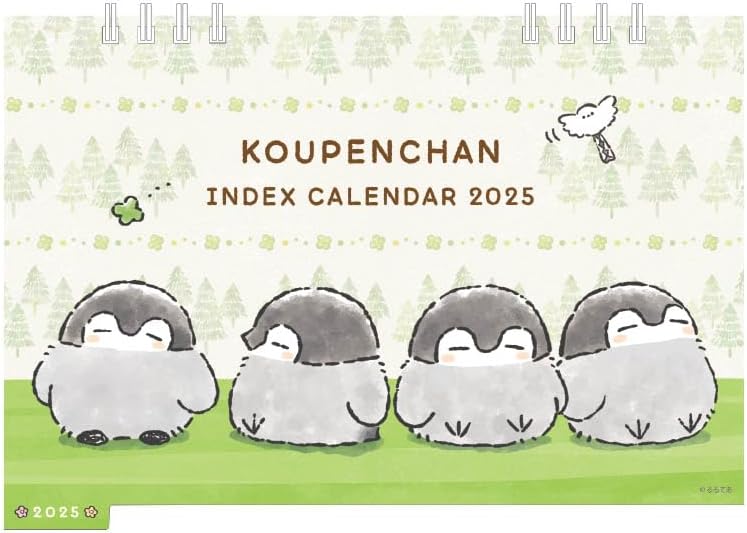 Ensky Koupen-chan 2025 Desk Calendar CL-076