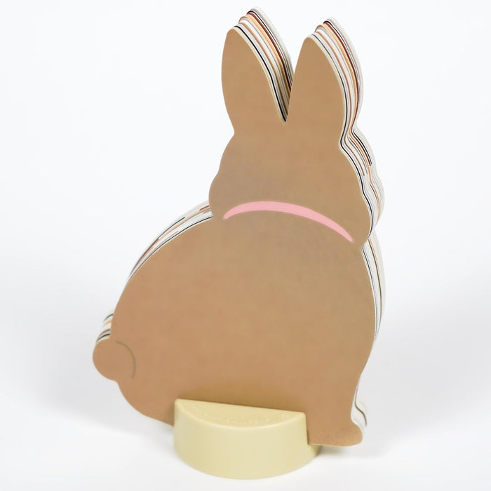 Greeting Life 2026 Desk Calendar Animal Die Cut Rabbit C-1719-ET