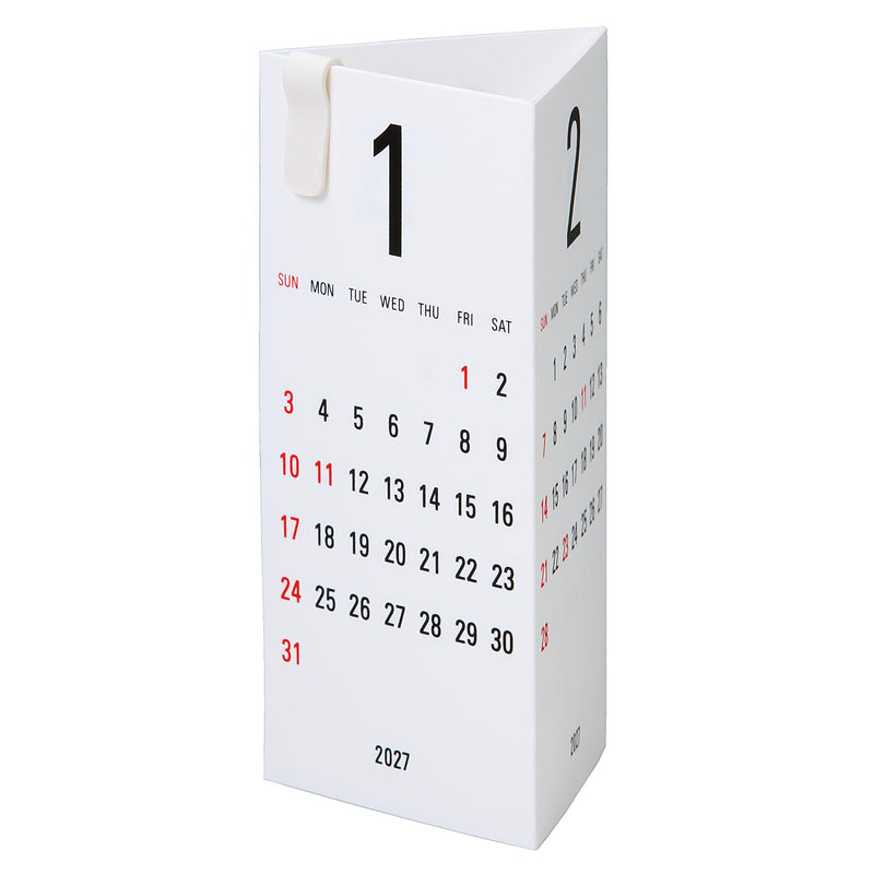 New Japan Calendar 2027 Wall Calendar Wide Memo Calendar NK185