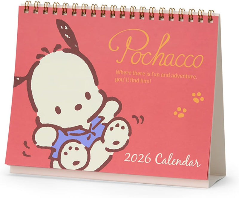 Sanrio Ring Calendar 2026 Pochacco Desk Calendar 622176