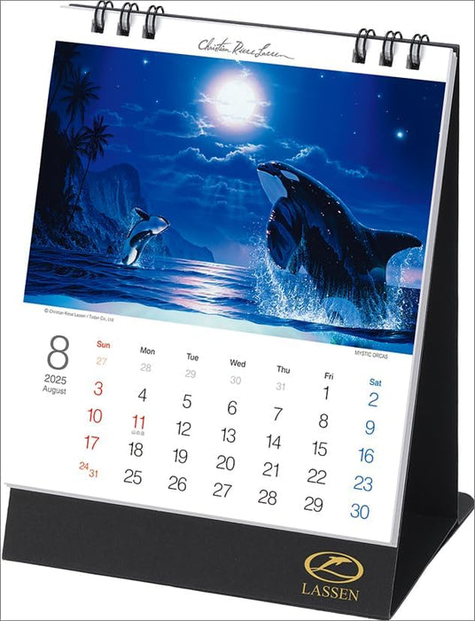 Todan 2025 Desk T Calendar Christian Riese Lassen CL25-1093