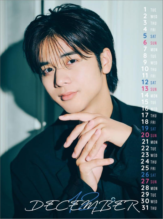 Hagoromo Ryunosuke Shimamura 2026 Desk Calendar CL26-0326