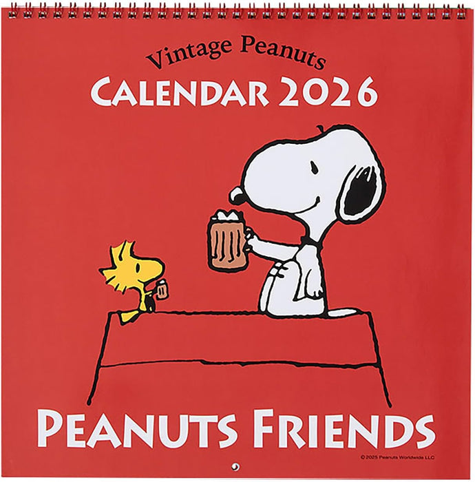 Sanrio Wall Calendar L 2026 Snoopy Wall Calendar 622702
