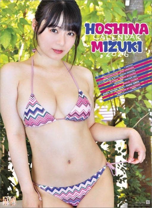 Hagoromo Mizuki Hoshina 2026 Wall Calendar CL26-0198