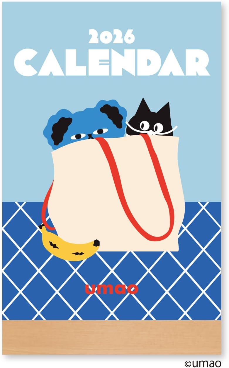 New Japan Calendar 2026 Desk Calendar umao NK4230