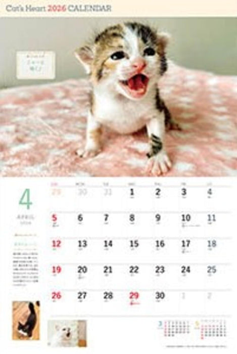 Neko no Komichi Large Size Calendar 2026