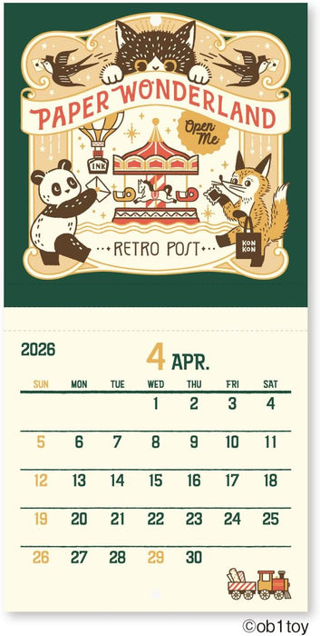 New Japan Calendar 2026 Wall Calendar ob1toy Mini Wall Calendar NK4060