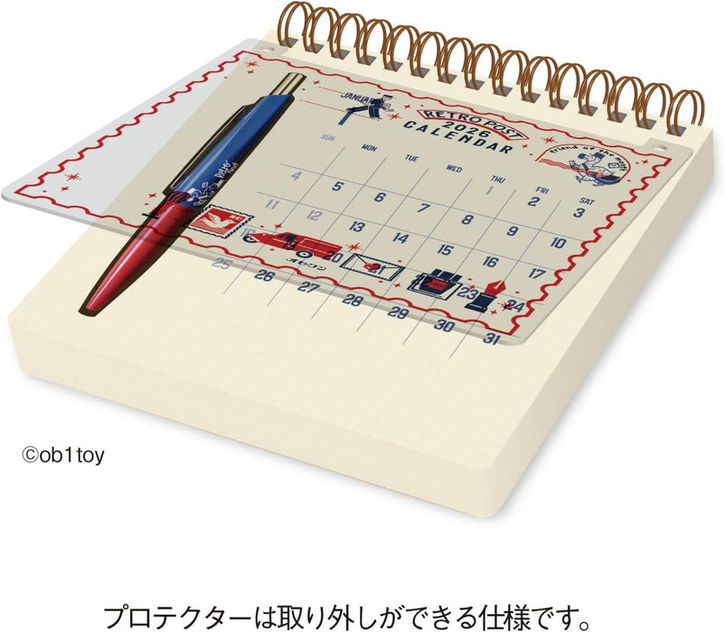 New Japan Calendar 2026 Desk Calendar ob1toy Scribble Calendar NK4290
