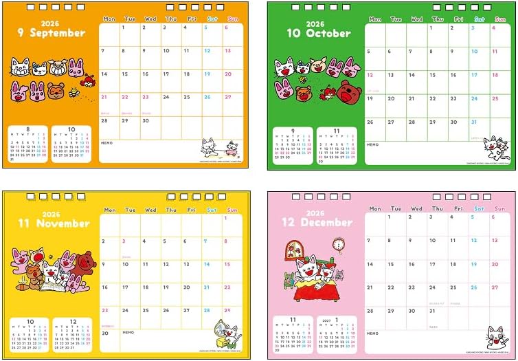 Sun-Star Stationery Nontan 2026 Desk Calendar Nontan S8521654