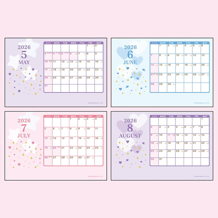 Sanrio Hello Kitty 2026 Mascot Desk Calendar 622885
