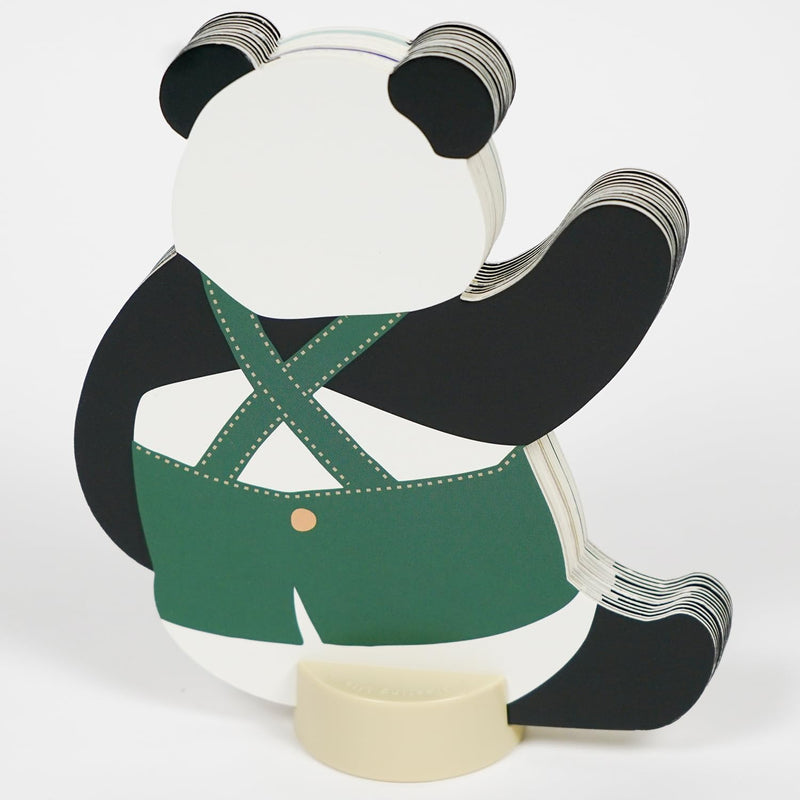 Greeting Life 2026 Desk Calendar Animal Die Cut Panda C-1720-ET