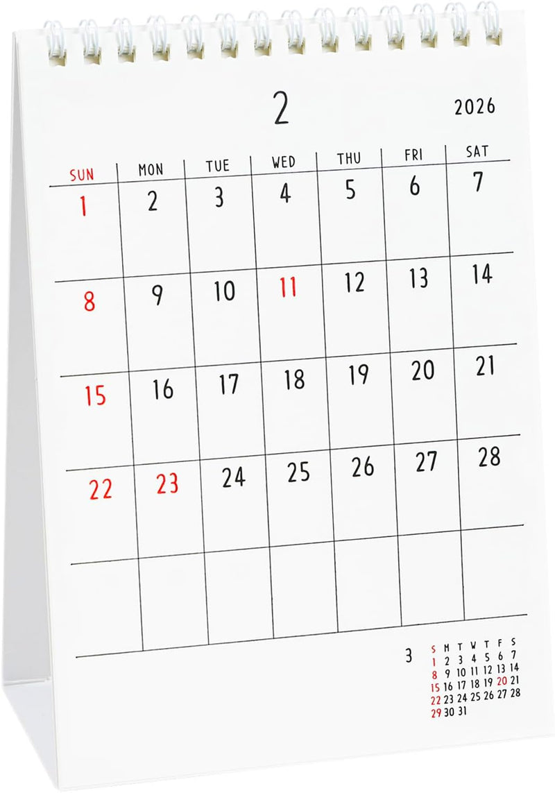 Greeting Life 2026 Desk Calendar Noritake C-1678-NT
